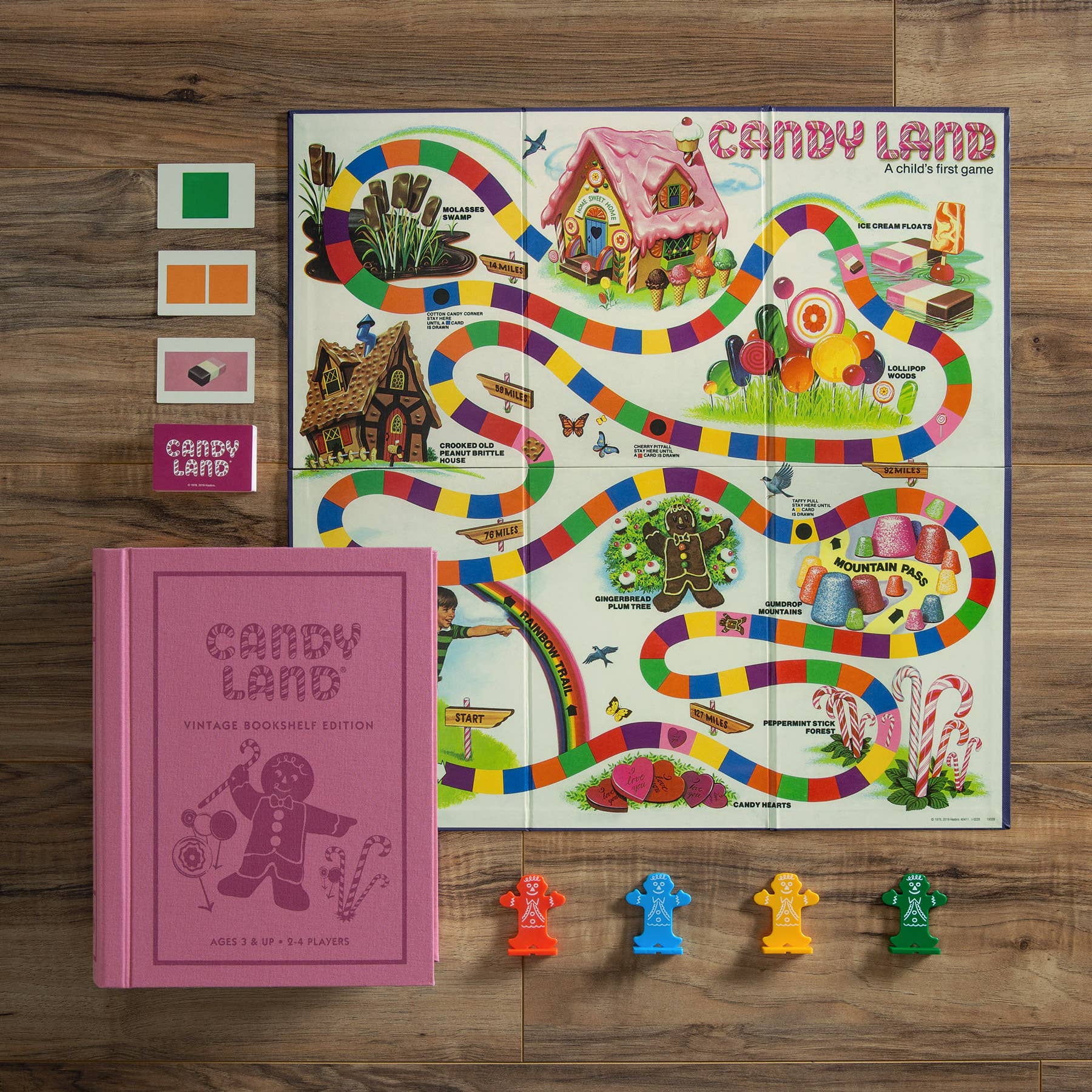 WS Game Company - Wholesale Board Game - Candy Land Vintage Bookshelf Edition1