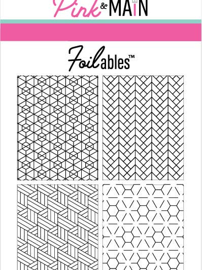 Panneaux pliables Geo Patterns (4 modèles) pour la vente par Pink and Main