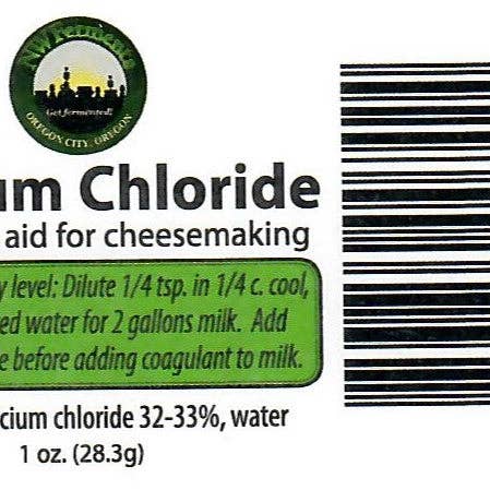 NW Ferments - Wholesale DIY Food Kit - Calcium Chloride for Cheese Making