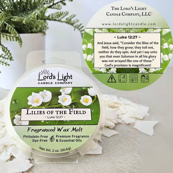 Lord's Light Candle - Wholesale Wax Melt - Highly Fragranced Faith-Based Wax Melt8