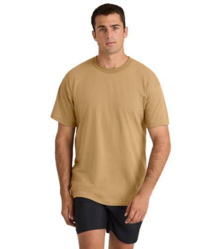 WholesaleSmartbuyCom - Wholesale T-Shirt - Men's - T-Shirt TAN Color 100% Cotton Super Soft and Comfortable2