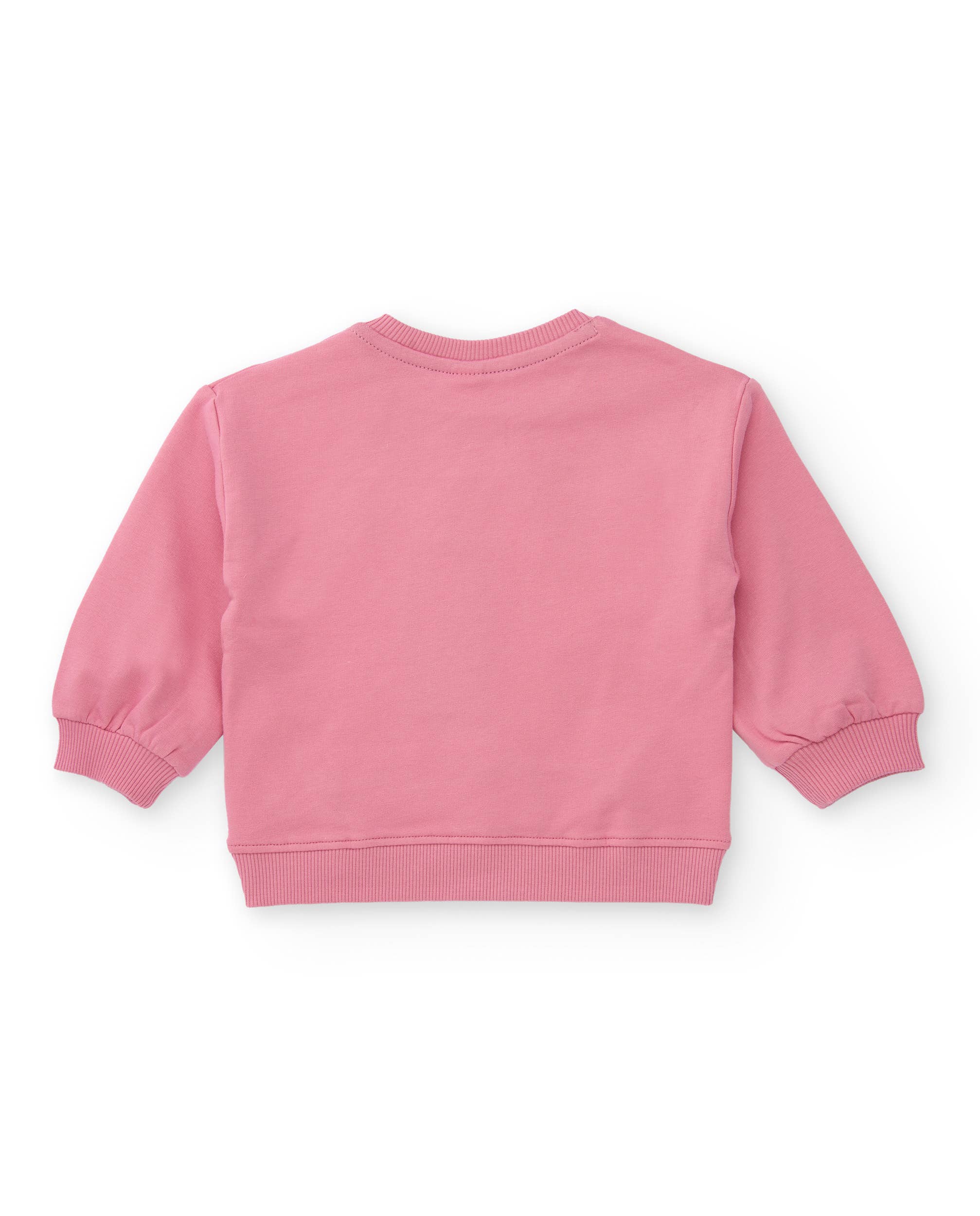 tuc tuc - Wholesale Sweatshirt - Kids - Pink sweatshirt for girl with embossed embroidered star1