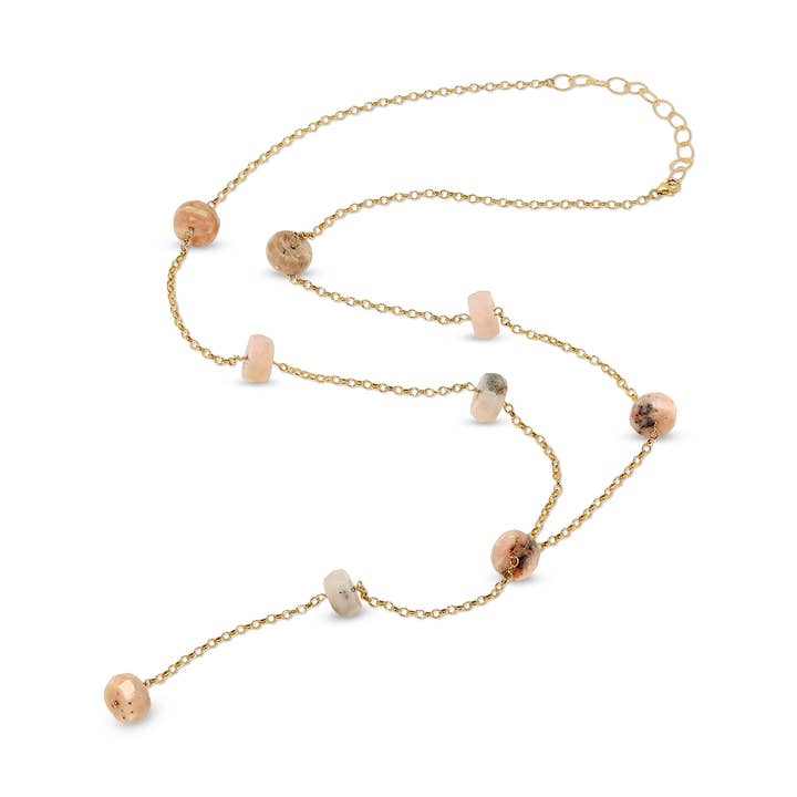 Feiertag Y-Halskette - 14K vergoldet für den Großhandel von Heather Hawkins