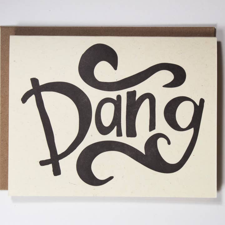 Tarjeta Dang para venta al por mayor de Ratbee Press