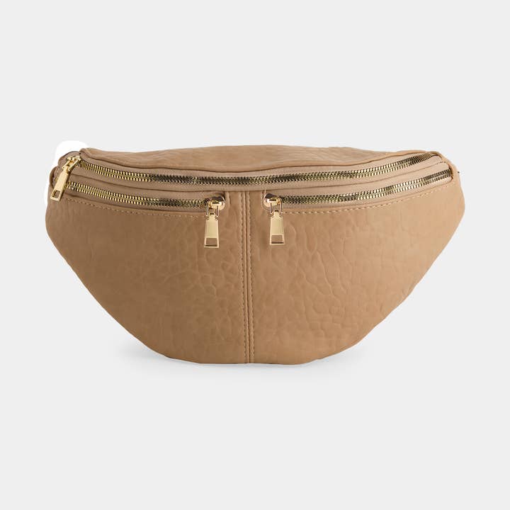 Presley Textured Sling + Belt Bag for wholesale by COCO + CARMEN