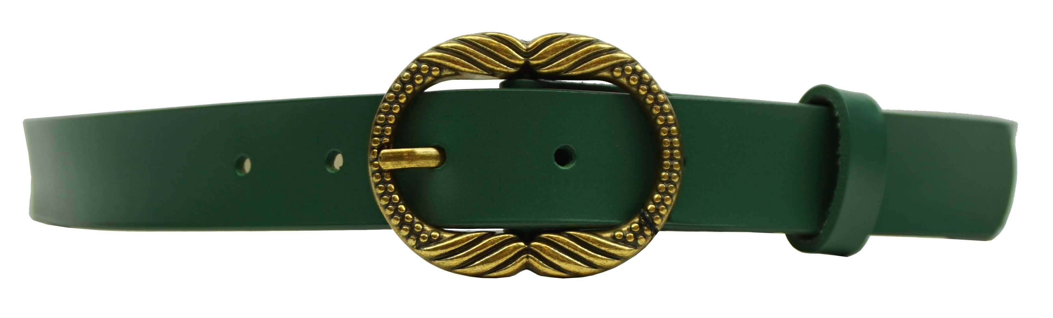 Anais - Wholesale Belt - Women's - Solid belt with golden buckle CT35571