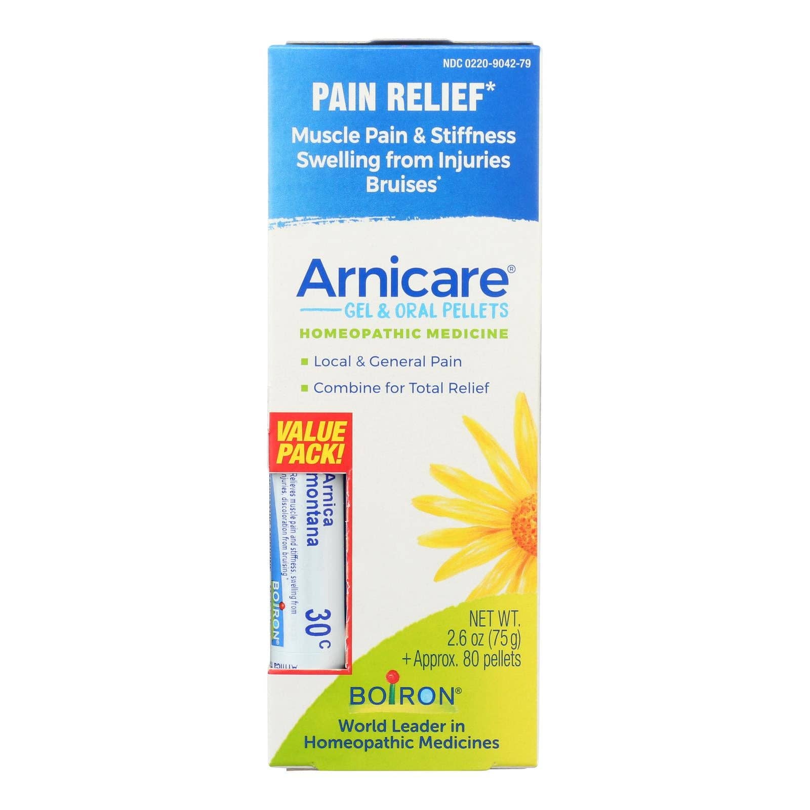 Everyday Supply Co - Wholesale Pain Relief Spray/Cream - Boiron - Arnicare Arnica Gel - 2.6 Oz0