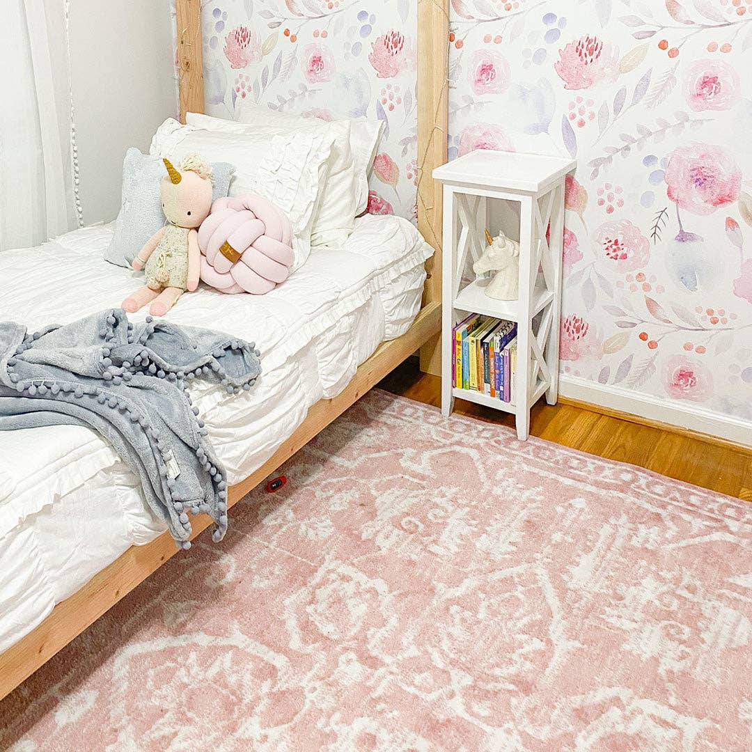 Well Woven - Wholesale Area Rug - Disa Vintage Medallion Blush Soft Rug By Chill Rugs15