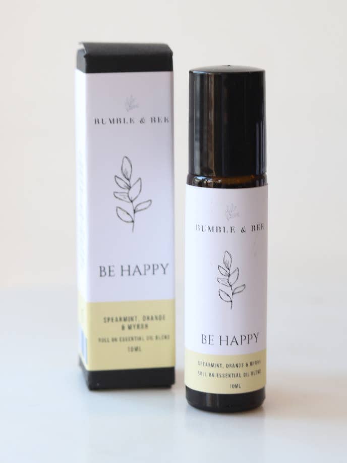 Be Happy - Essential Oil Roll On for wholesale by Bumble & Bee