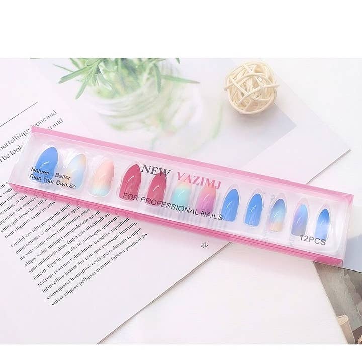 12pk Dozen Case Faux Pro Nails for wholesale by Diacly