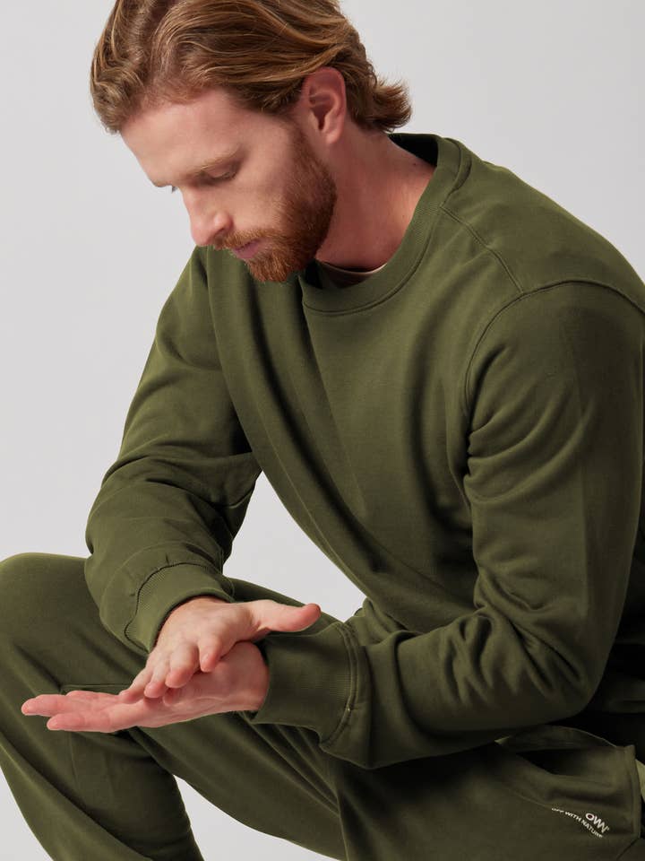 OWN OFF WITH NATURE - Wholesale Lounge Set - Men's - Crewneck Sweatshirt Set + Fleece Joggers25