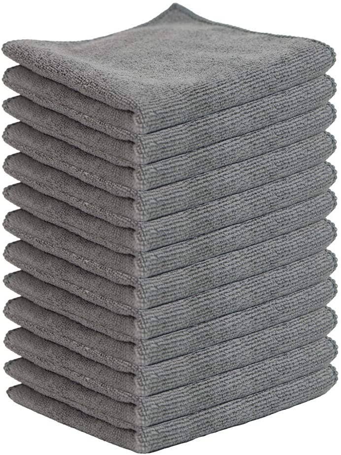 Arkwright Home - Wholesale Cleaning Cloth - Case of 240 Anti-Microbial Treated Cleaning Cloths - Colors5