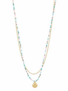 Carol's Seashell by the Seashore Layered Necklace for wholesale by My Girl in LA