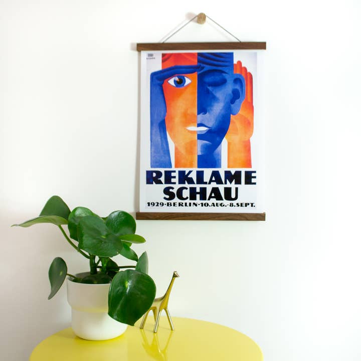Lelloliving – wholesale Konsttryck – Inramad antik reklam Bauhaus Print