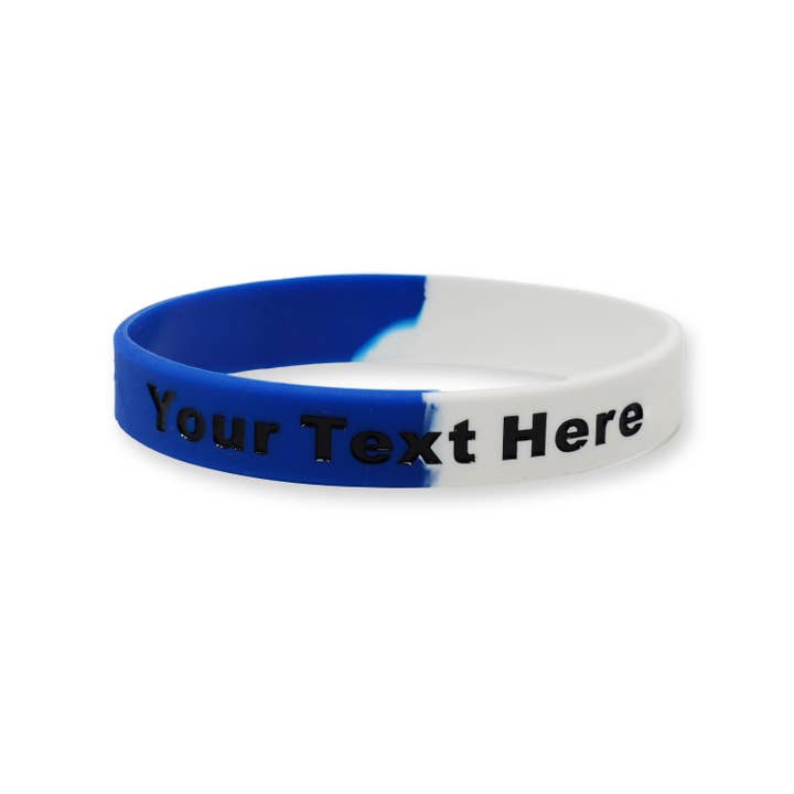 RapidWristbands - Wholesale Wristband - 100 Pack - Split - Custom Ink Injected Silicone Wristbands33