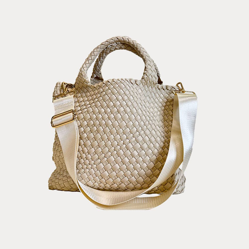 AHDORNED – wholesale Tote bag – Women's – Lily Woven Neoprene Tote with Pouch37