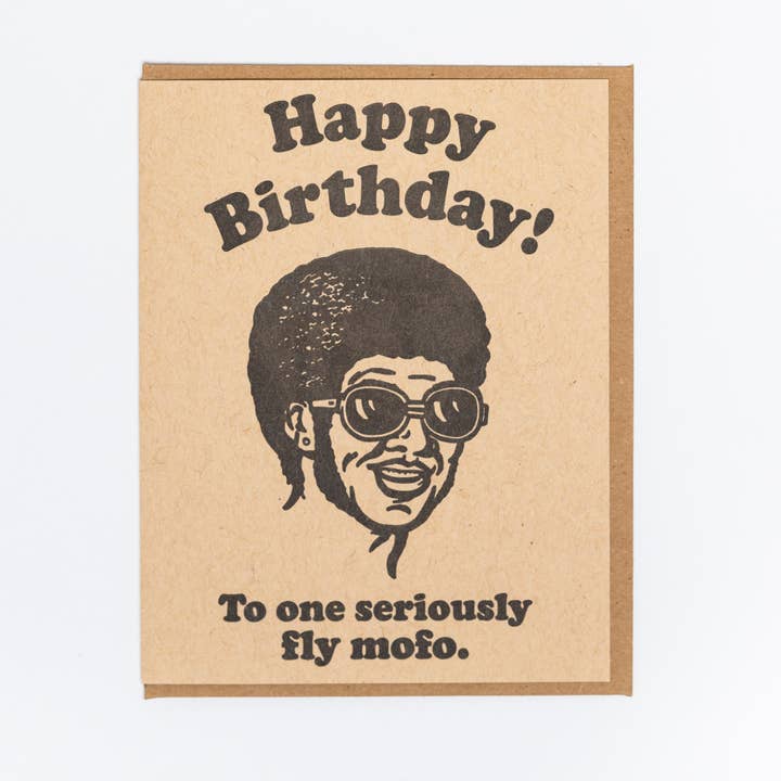 Fly födelsedag hälsningskort för wholesale av Lady Pilot Letterpress