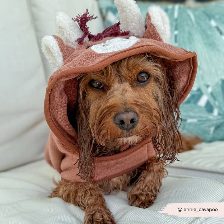 Cocopup London - Wholesale Hooded towel – Child & baby - Harold the Highland Cow Drying Robe6