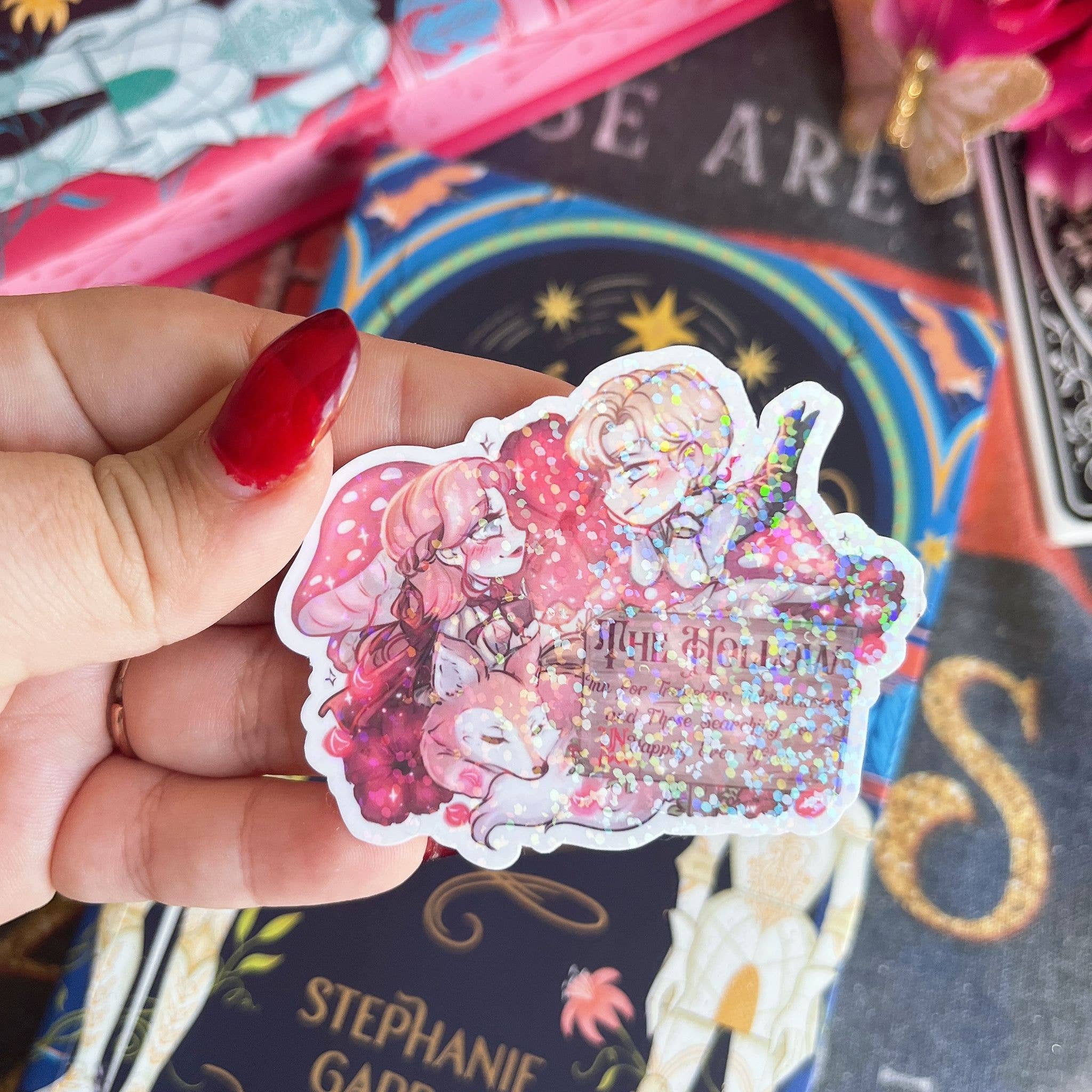 Alsace’s Art - Wholesale Bookmark - Evajacks, Welcome To The Hollow Magnetic Bookmark.5