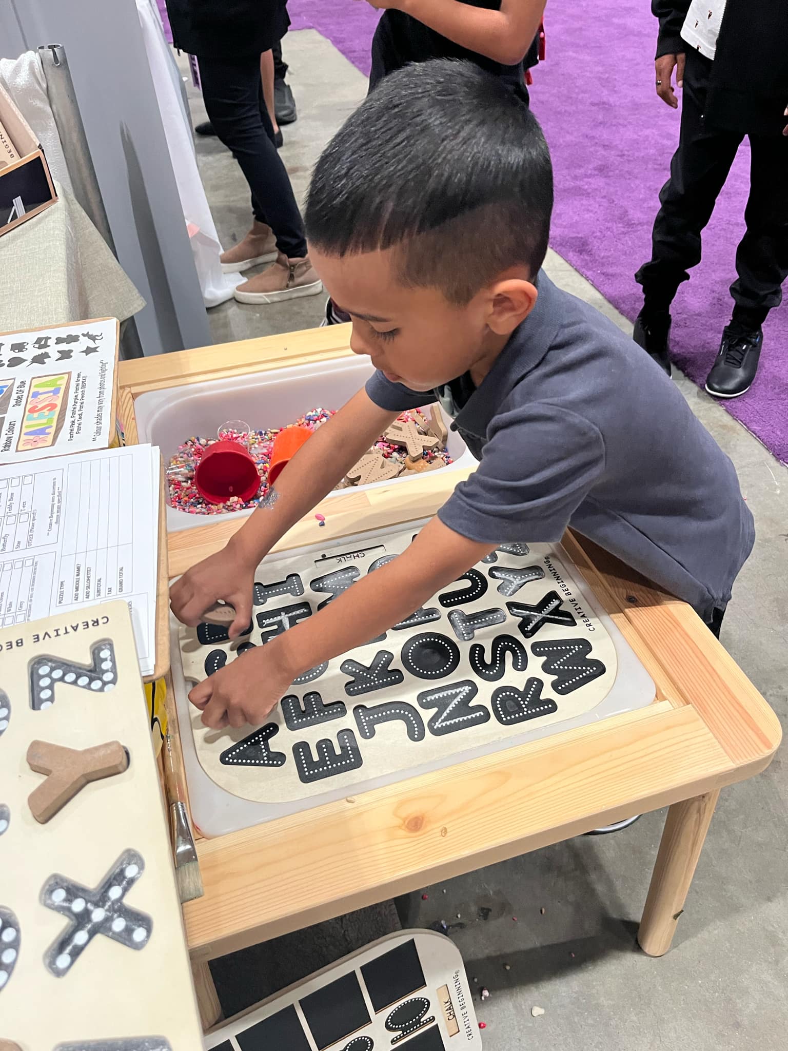 Creative Beginning - Wholesale Puzzle - Kids - Sensory Bin Interactive Lid 7