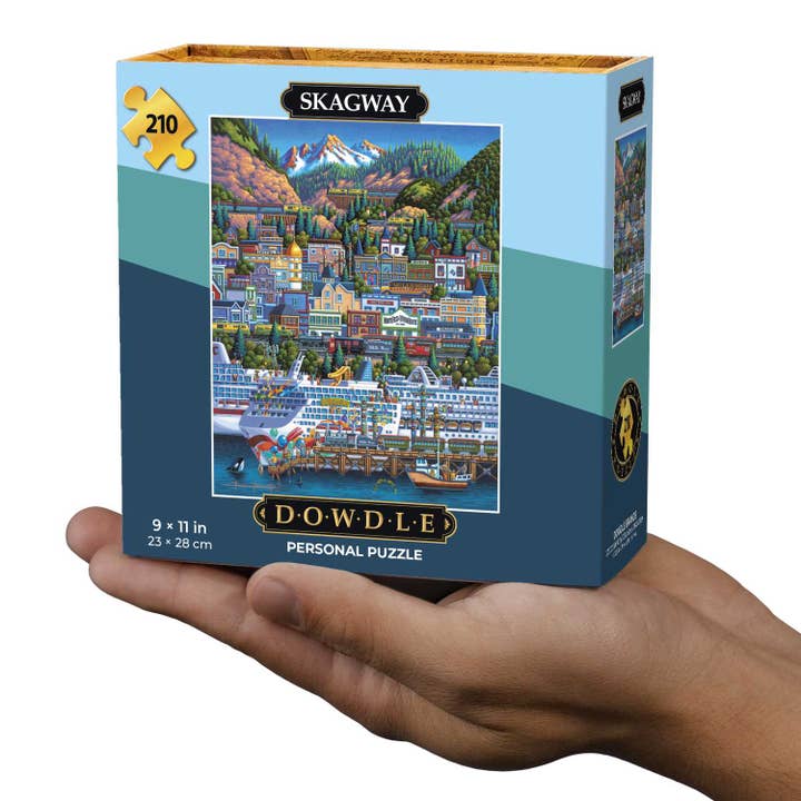 Skagway - Personal Puzzle - 210 Piece for wholesale by Boardwalk Puzzle Company