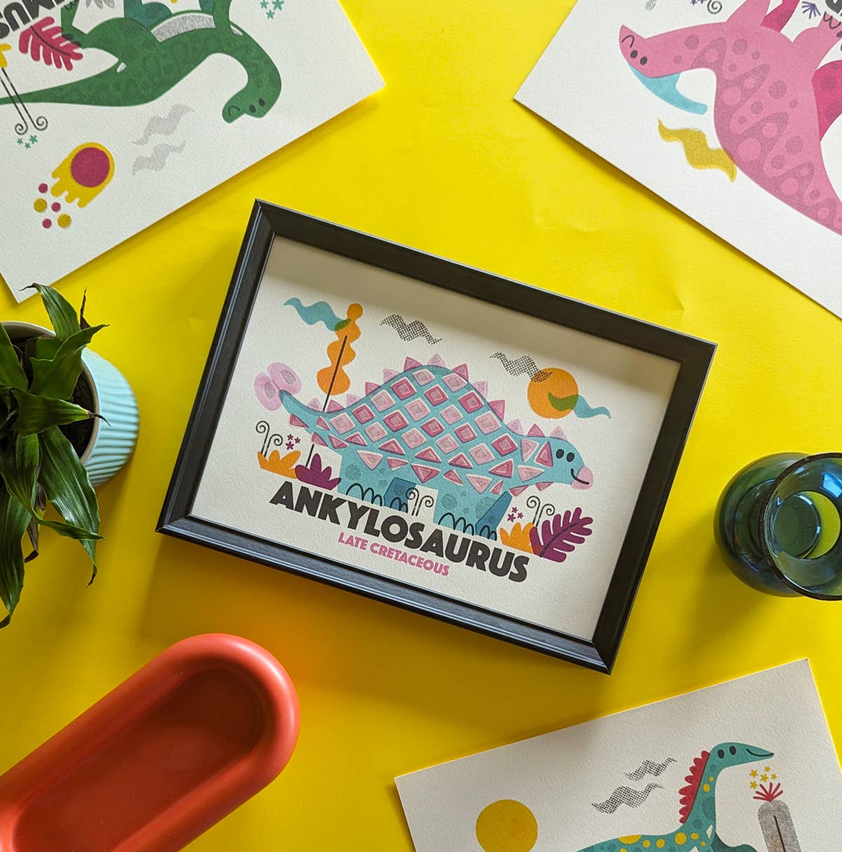 Pintachan Studio - Wholesale Art Print - Ankylosaurus | Art Print1