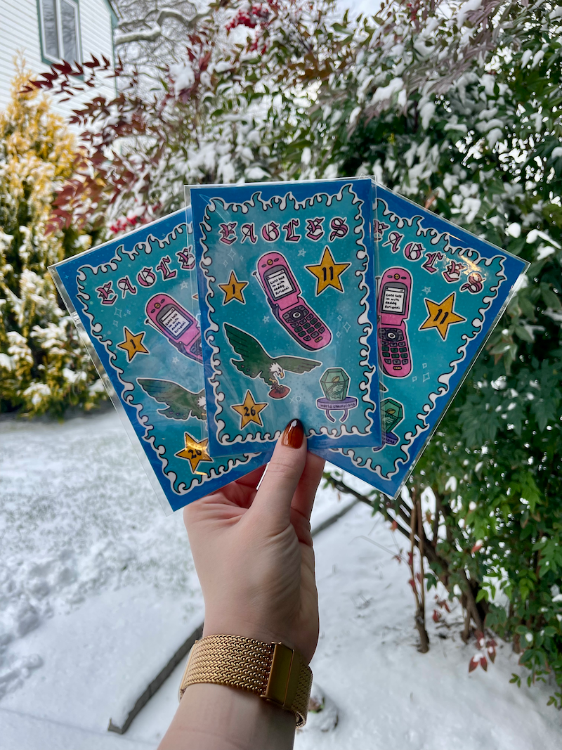 Lucky Lasso - Wholesale Sticker - Eagles sticker sheet2