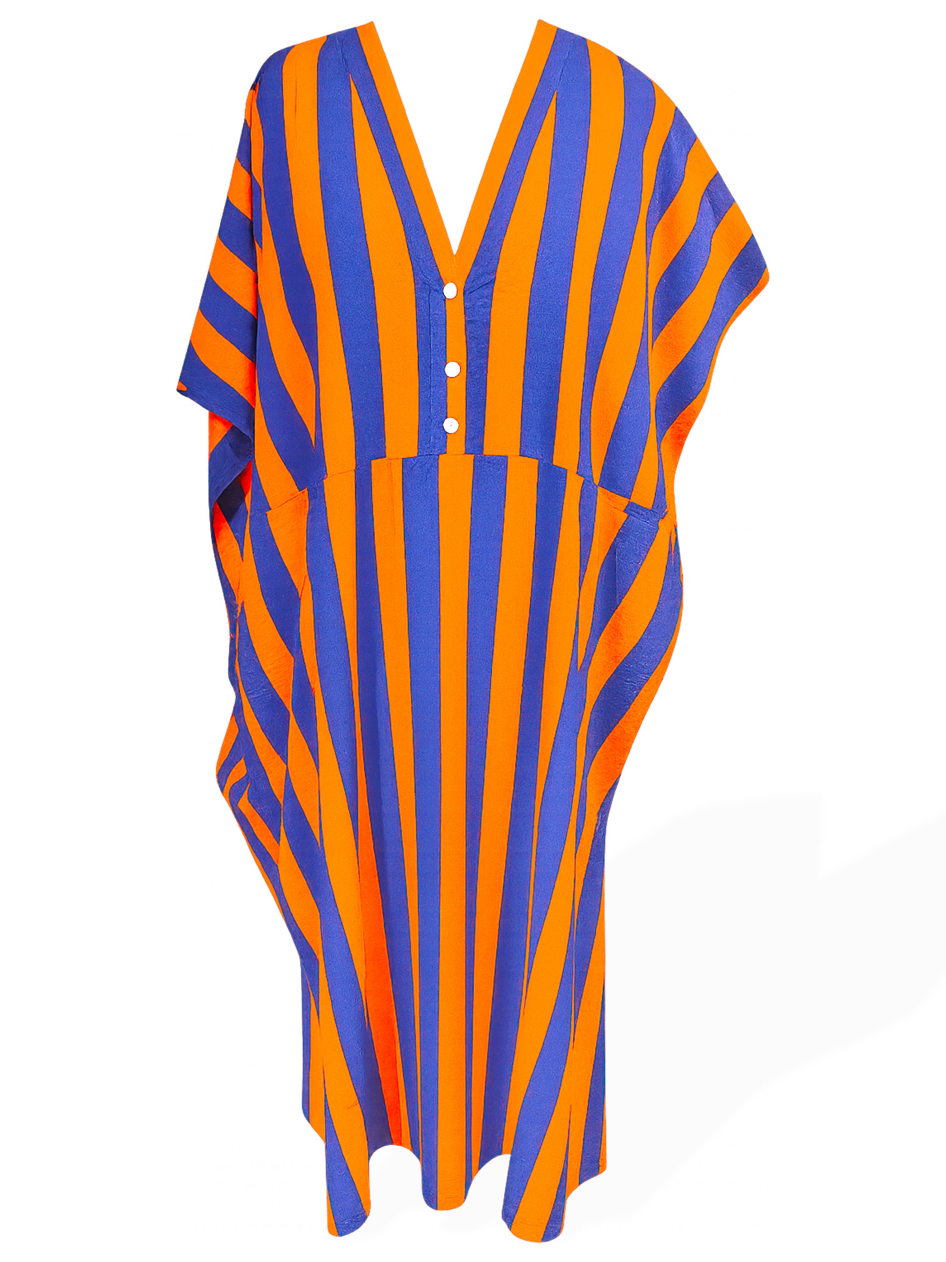 Cabana Club California - Wholesale Kaftan - Women's - Surf Stripe Kaftan8