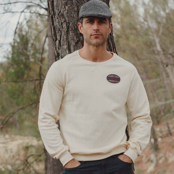 MOLLPN PATCH BEIGE SWEATSHIRT and other Purchase Wholesale sudaderas vintage. Free Returns & Net 60 Terms on Faire trending on Faire.