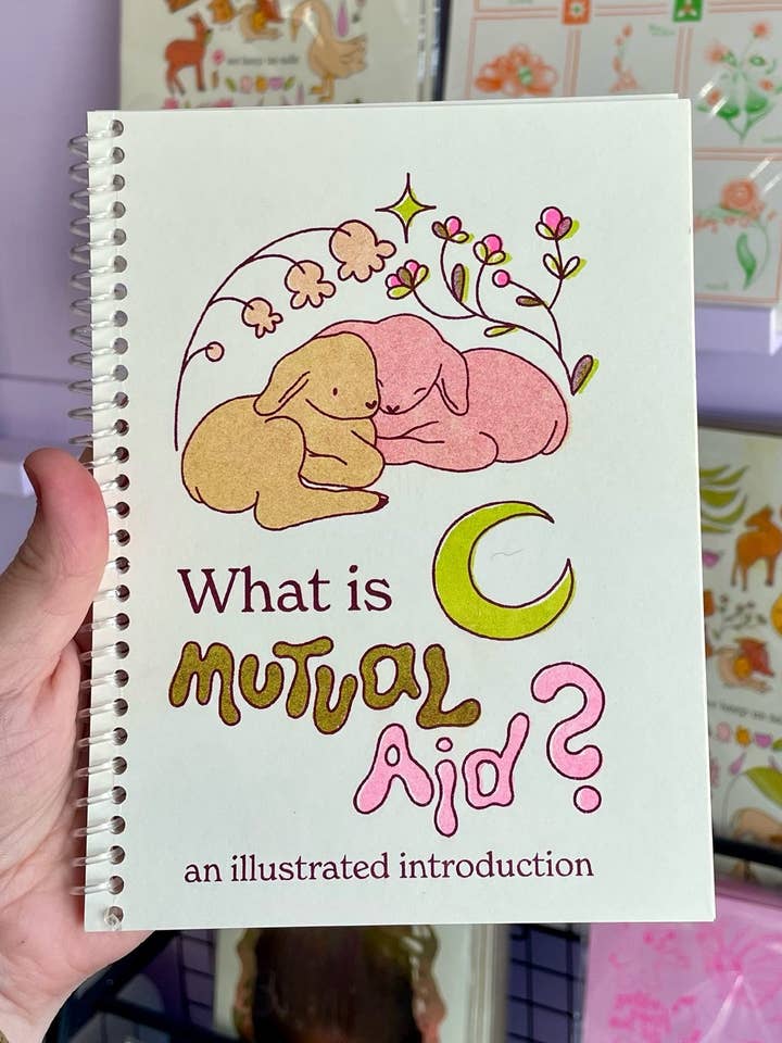 What is Mutual Aid? Zine for wholesale by swan meadow