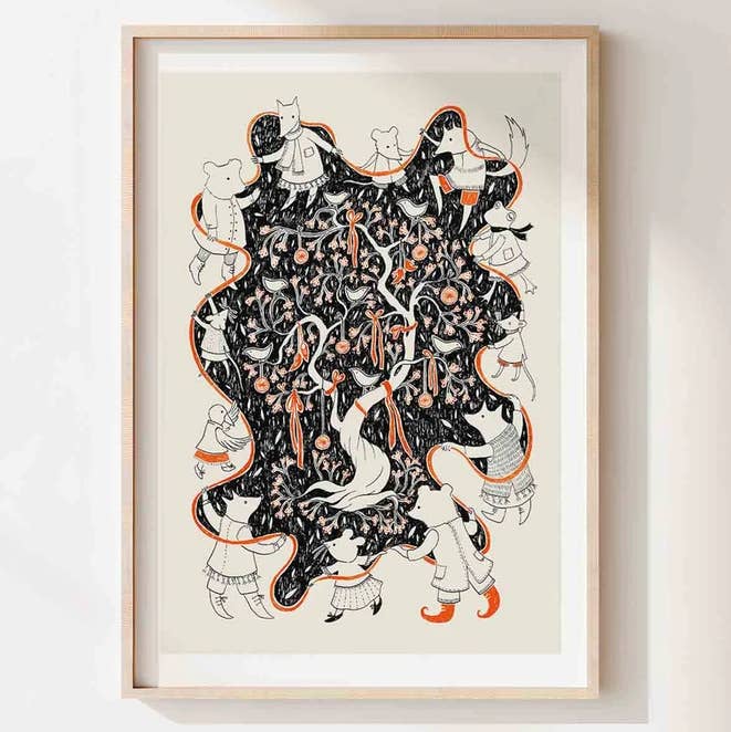 'Madron Mist' Art Print for wholesale by Katia Hinic Studio