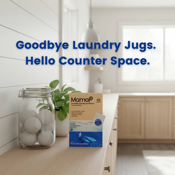 MamaP - Wholesale Laundry Detergent Powder/Pods - Unscented SLS-Free Laundry Detergent - Hypoallergenic & Eco10