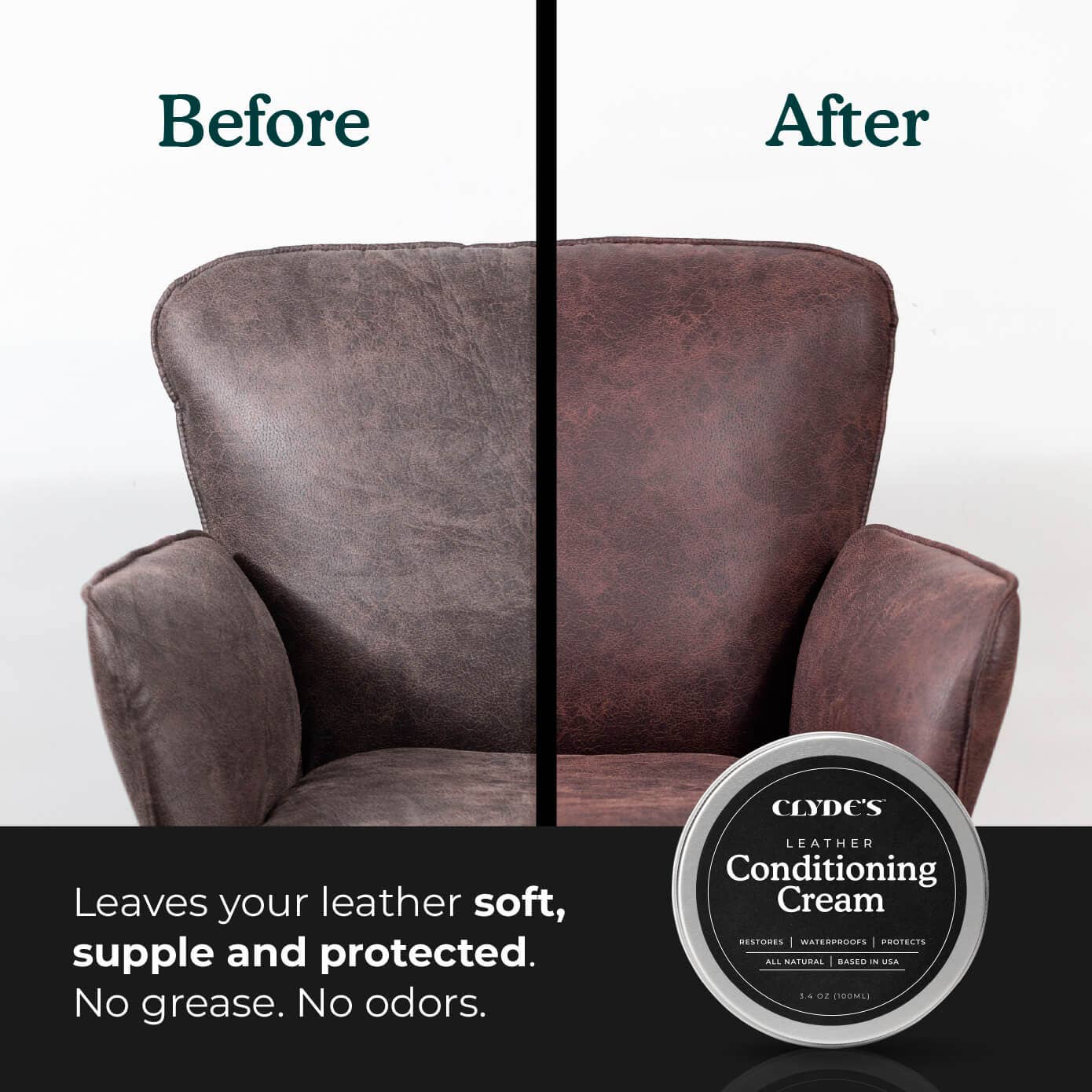 Clyde's Leather Company - Wholesale Leather Conditioner - Clyde's Leather Conditioning Cream4