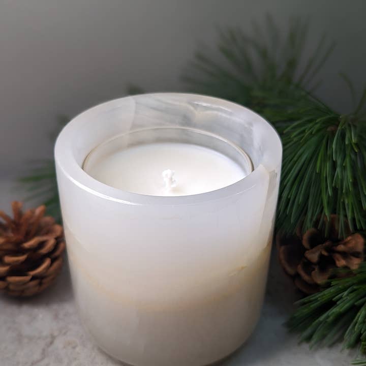 George Jack Candle Co - Wholesale Jar/Filled Candle - Natural Onyx Candle2