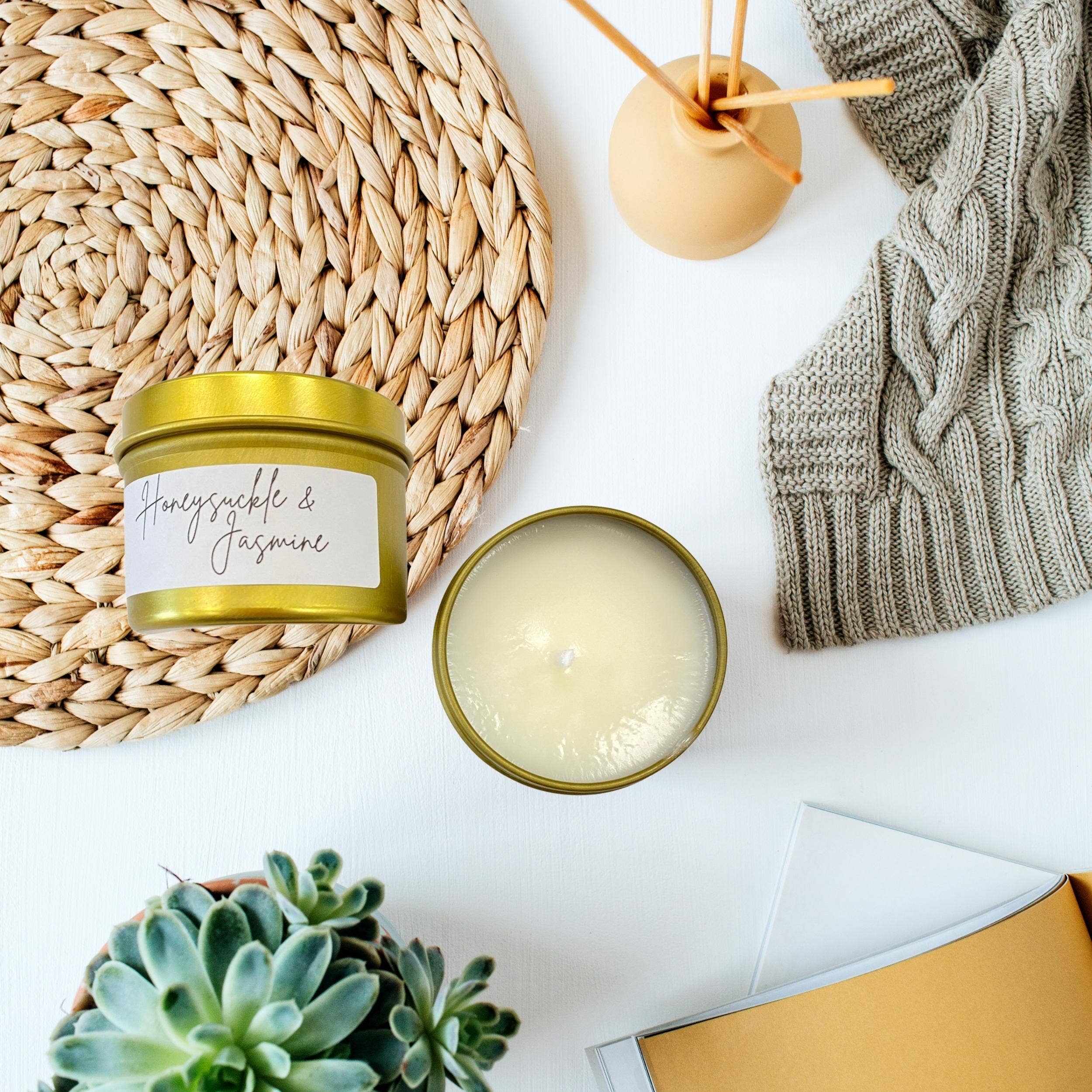 Orglamix - Vente Bougie en bocal - Conception de bougie personnalisée, marque féminine, conception d'étiquettes de bougies6