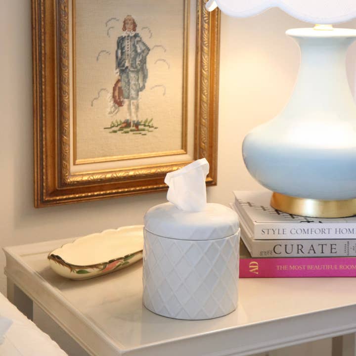 House of Happy - Wholesale Tissue Box - The Chloe Tissue Vessel