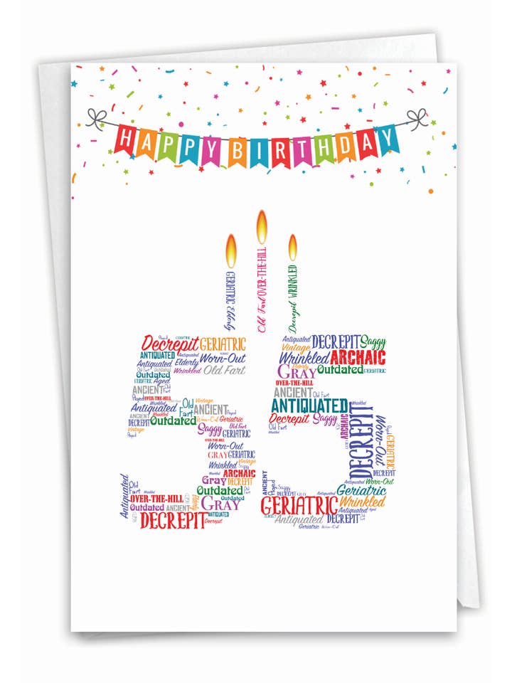 Birthday Card - Word Count-55 for wholesale by NobleWorks