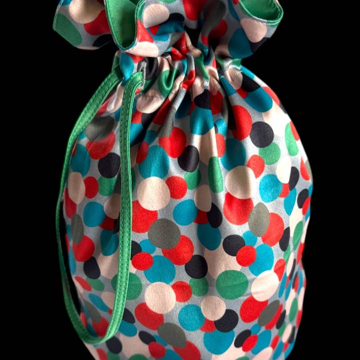 Shiki Wrap - Wholesale Gift Bag - Medium Reusable Fabric Gift Bag | Polka Dots1