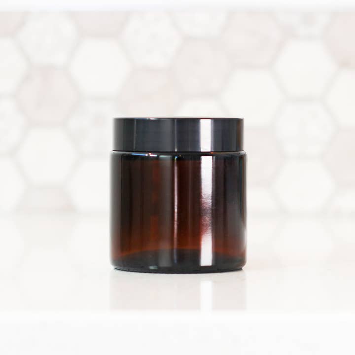 Matrix Aromatherapy - Wholesale Jar - 4oz Amber Glass Jar