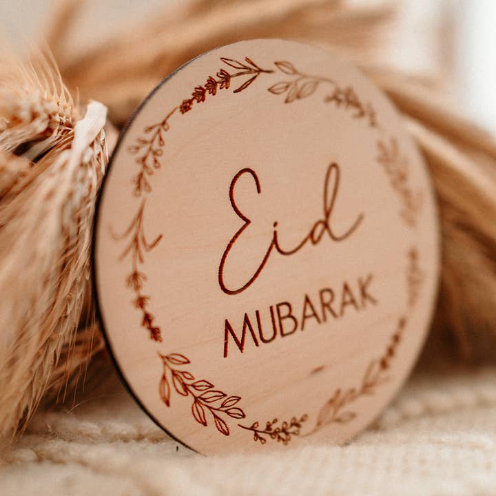 Ellizshop – wholesale Milestone art/keepsake – Child & baby – Milestone — Eid Mubarak — Newborn Shooting Baby