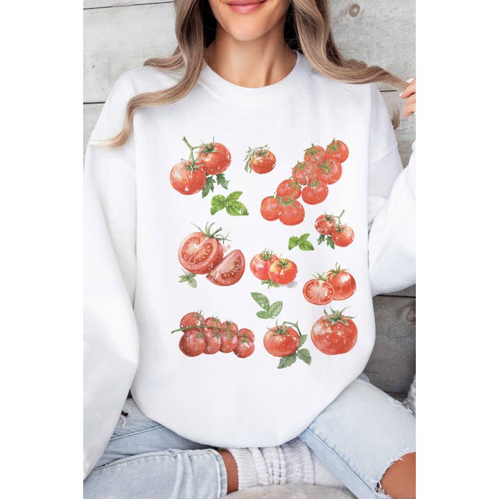 TOMATOES Graphic Sweatshirt for wholesale by A. BLUSH CO