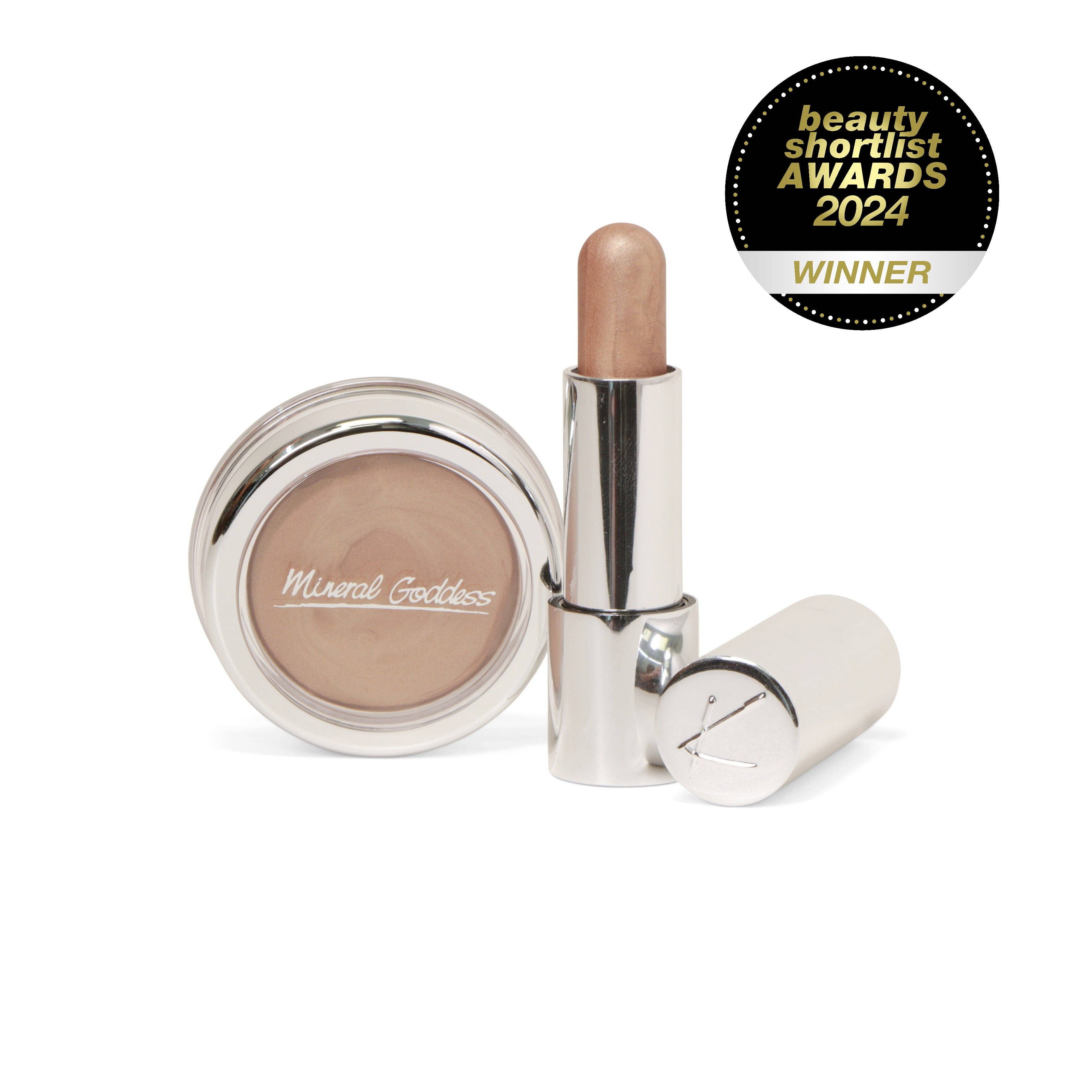 Kylie's Professional - Wholesale Makeup highlighter - Mineral Goddess Cream Highlighter & Bonzer
