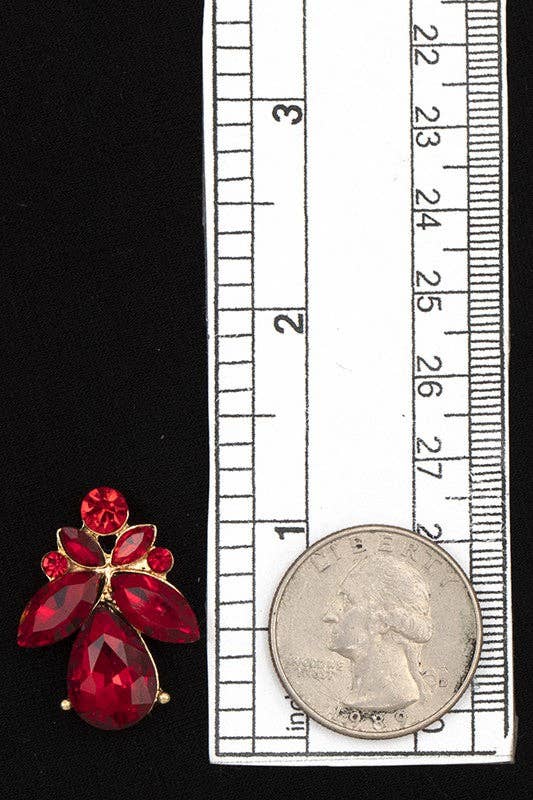 Andrea Bijoux – Engroshandel Hængeøreringe og creoløreringe – SEMI BLOMSTRET KRYSTAL PERLE POST ØRERING7