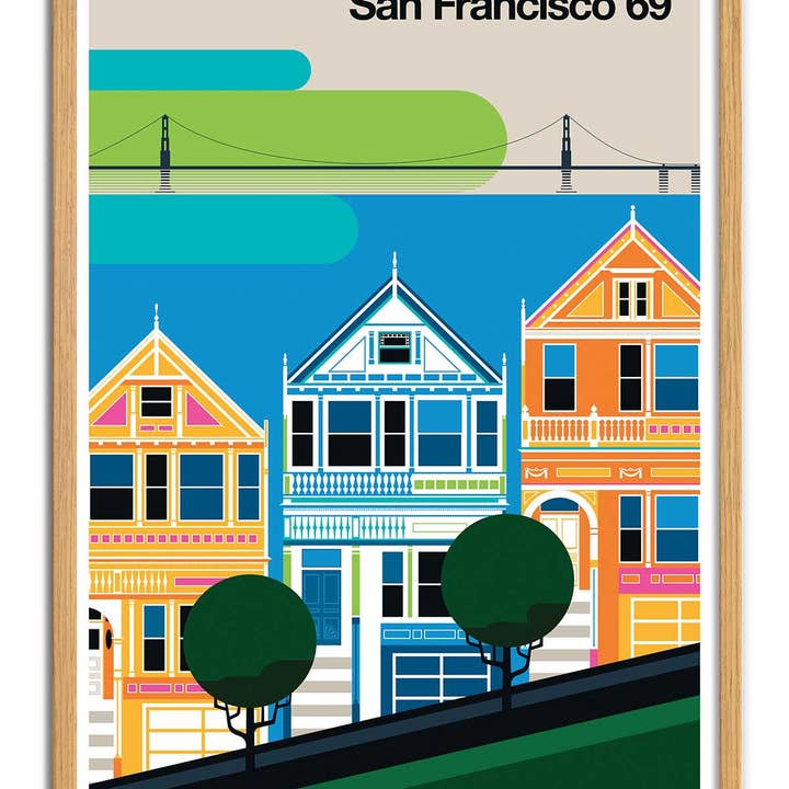 Wall Editions - Wholesale Poster - Art-Poster - San Francisco 69 - Bo Lundberg3