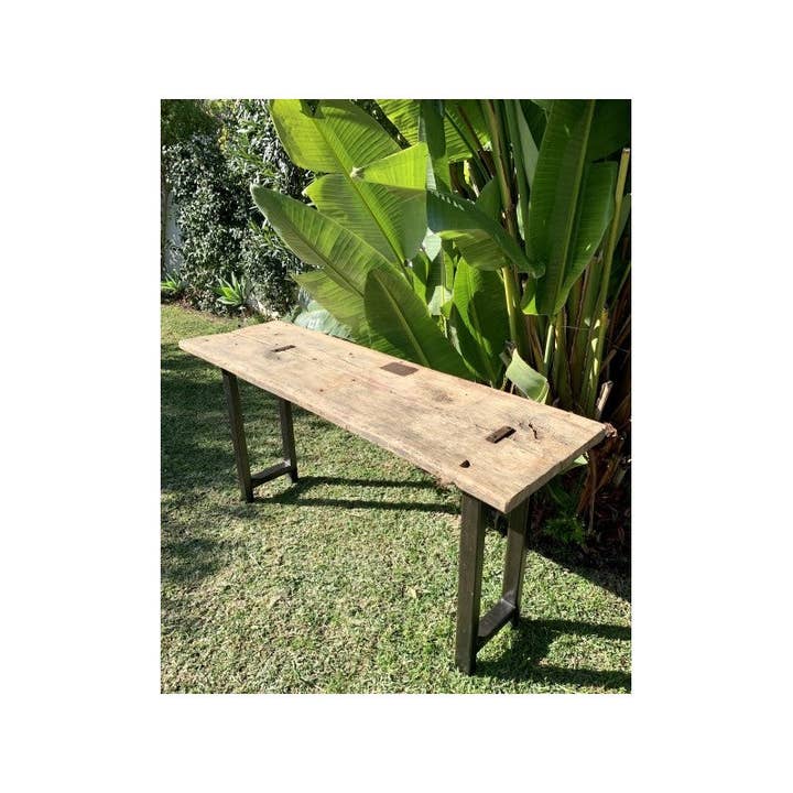 Paloma Black (Casa Natura Design, S.L.) - Vendita all'ingrosso Consolle - Consolle in legno naturale con bellissimi pannelli di legno antico e3