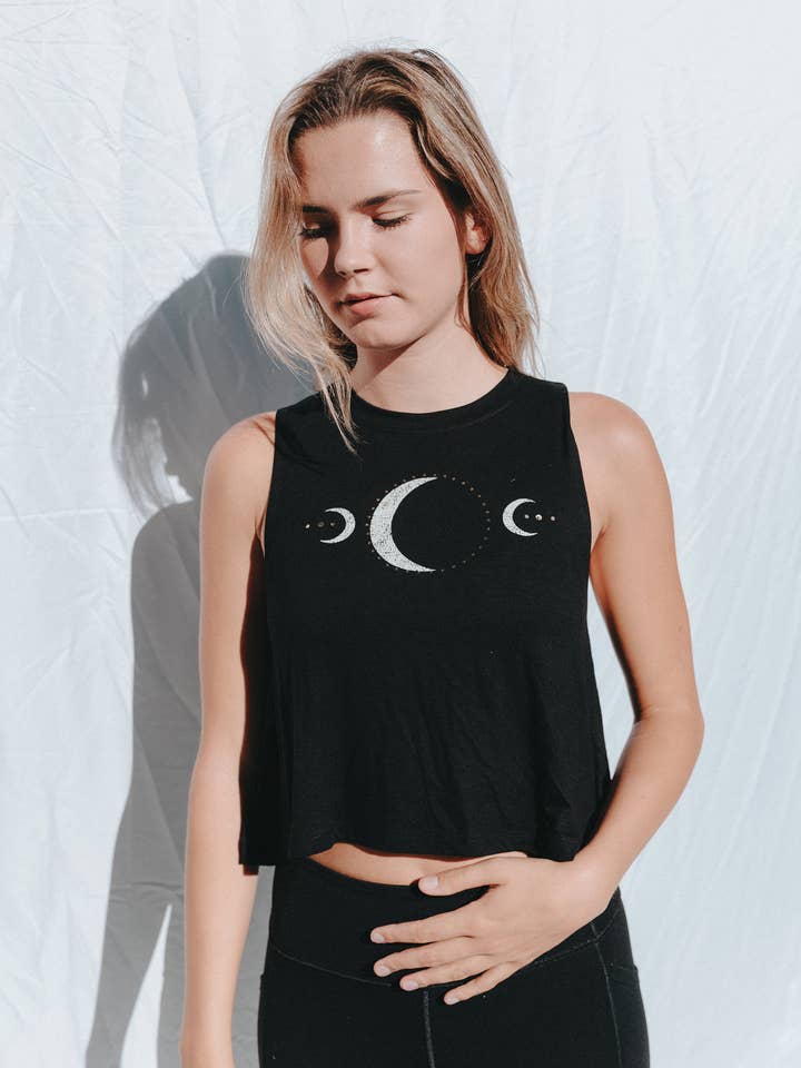3 Moons Croptank for wholesale by NEOCLASSICS