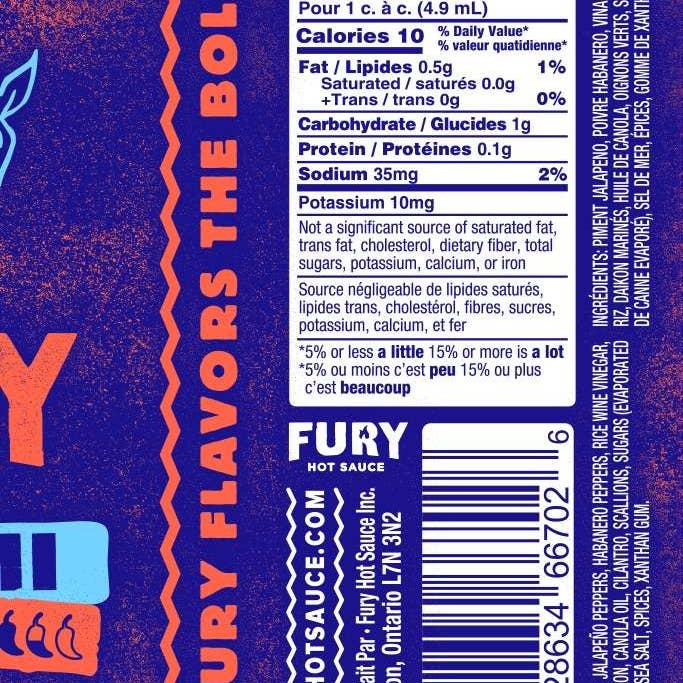 Fury Hot Sauce - Wholesale Hot Sauce - Banh-Mi - Zesty Vietnamese Inspired Hot Sauce4