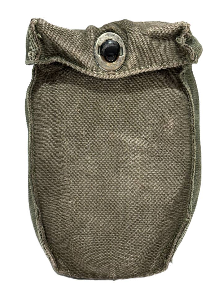 Pochette de cantine P58 Mk.1 Version précoce Verte Époque de la guerre froide britannique *Rare* pour la vente par camoLOTS