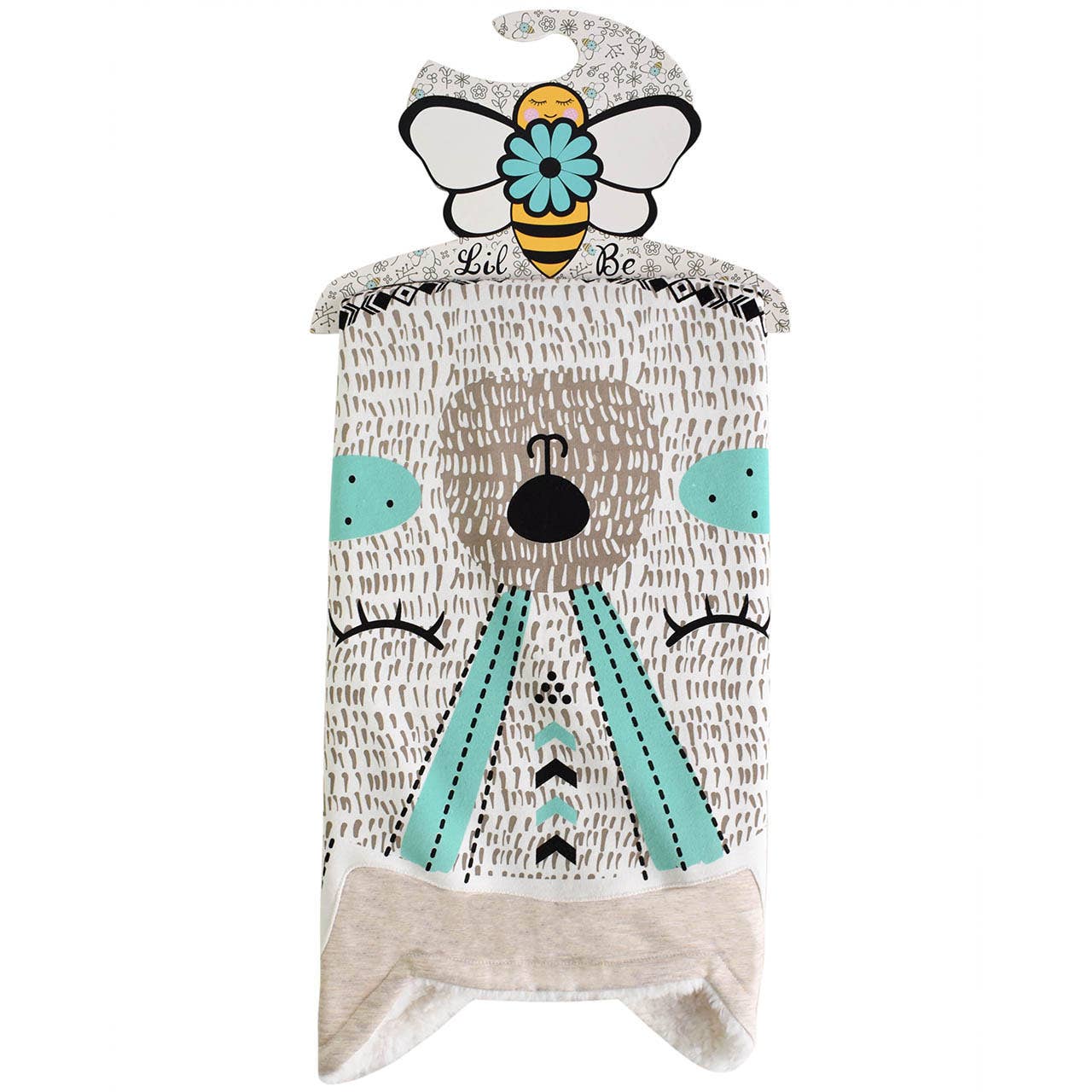 Lil Be - Wholesale Bedding Blanket - Kids & Baby - Character Berry the Bear Baby Blanket2