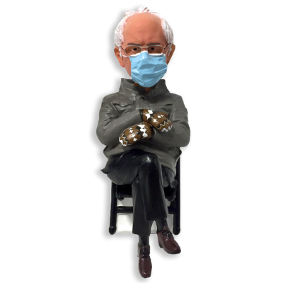 National Bobblehead Hall of Fame and Museum - Vente Figurine décorative - Édition spéciale de figurines à tête branlante de Bernie Sanders pour le jour de l'inauguration2